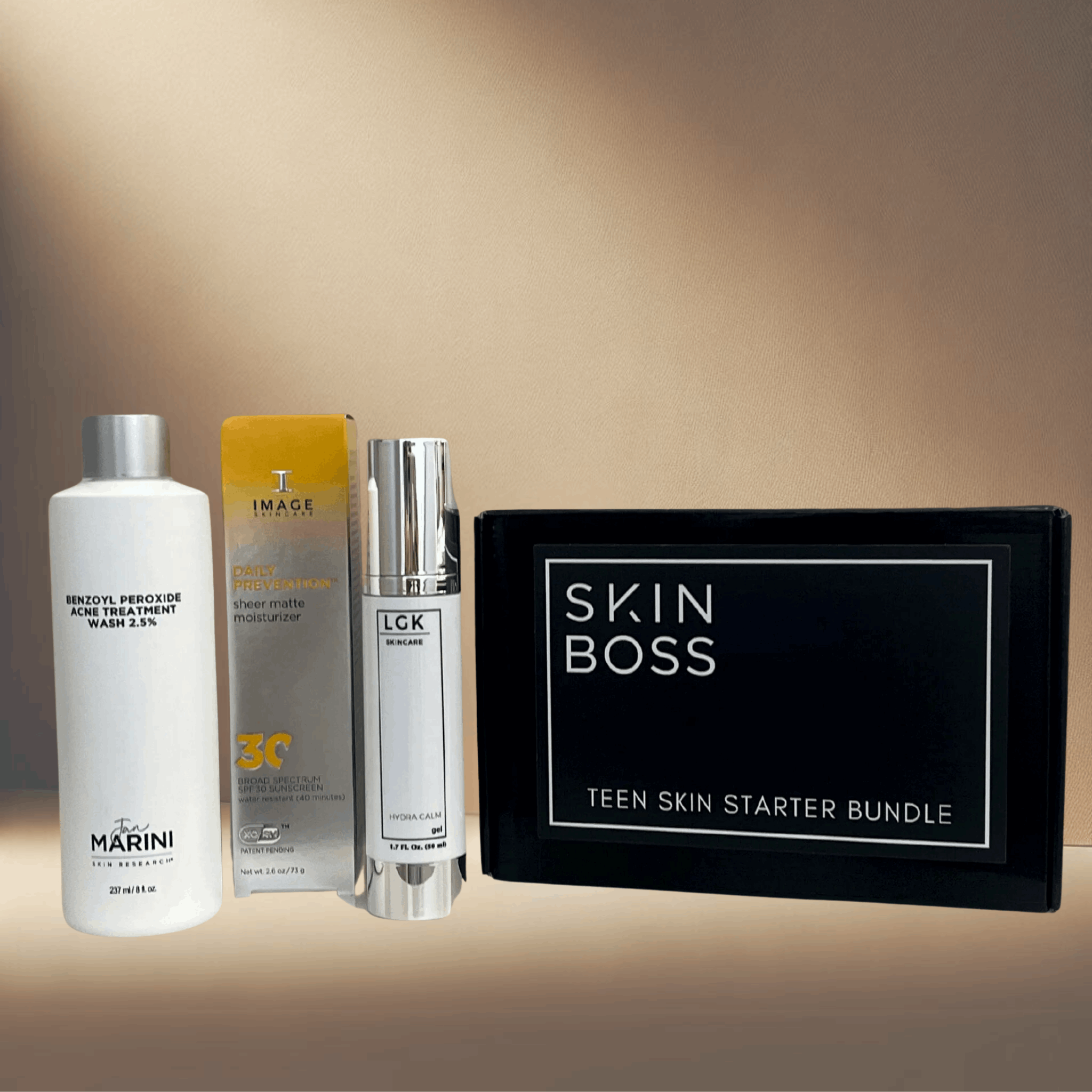 Teen Skin Starter Bundle Dry Sensitive SkinBoss