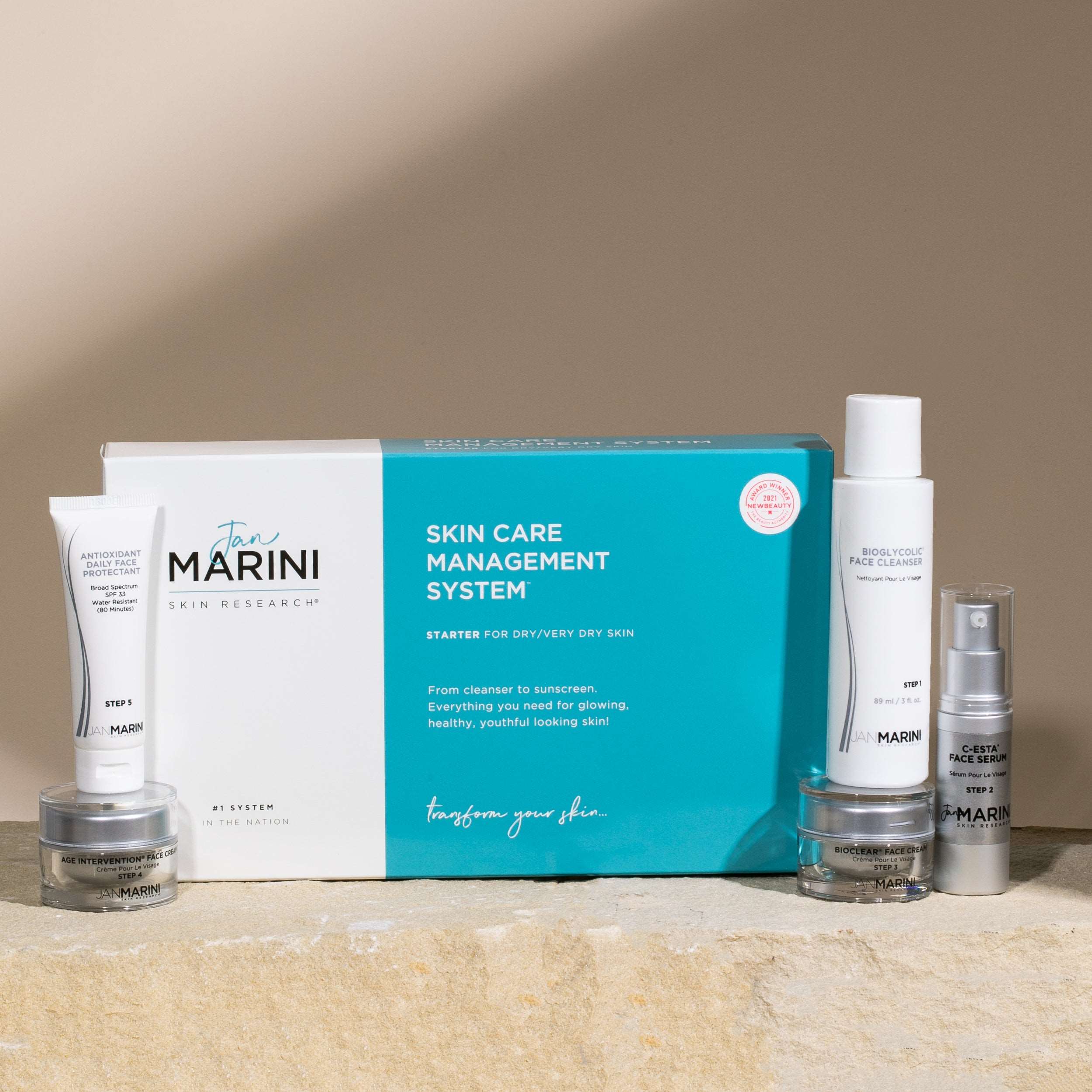 Starter Skincare Management System dry very dry Jan Marini