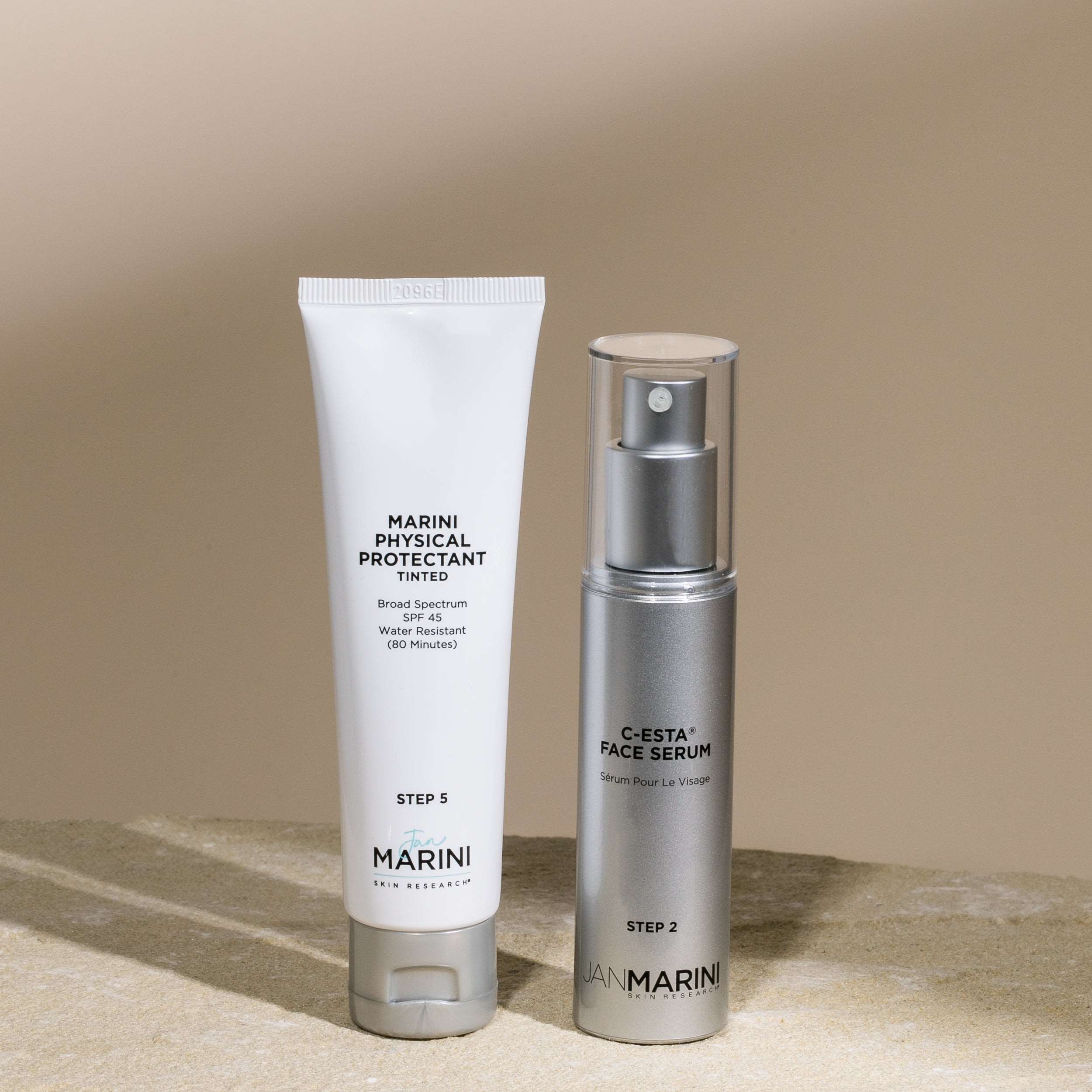 Rejuvenate and Protect Bundle ($182 USD Value) C-esta serum &amp; Marini Physical Protectant spf45 Jan Marini